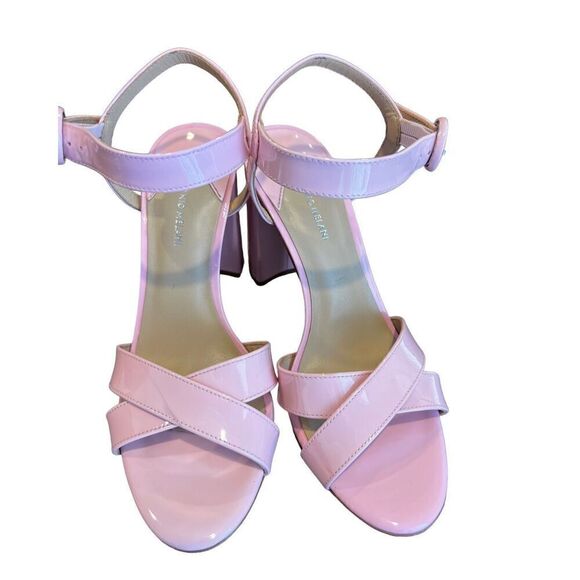 Antonio Melani patent Barbie Pink color Pumps Heels size 7 - Picture 4 of 10